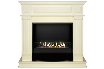 Биокамин в портале Firezo Atlanta Слоновая кость, стандарт