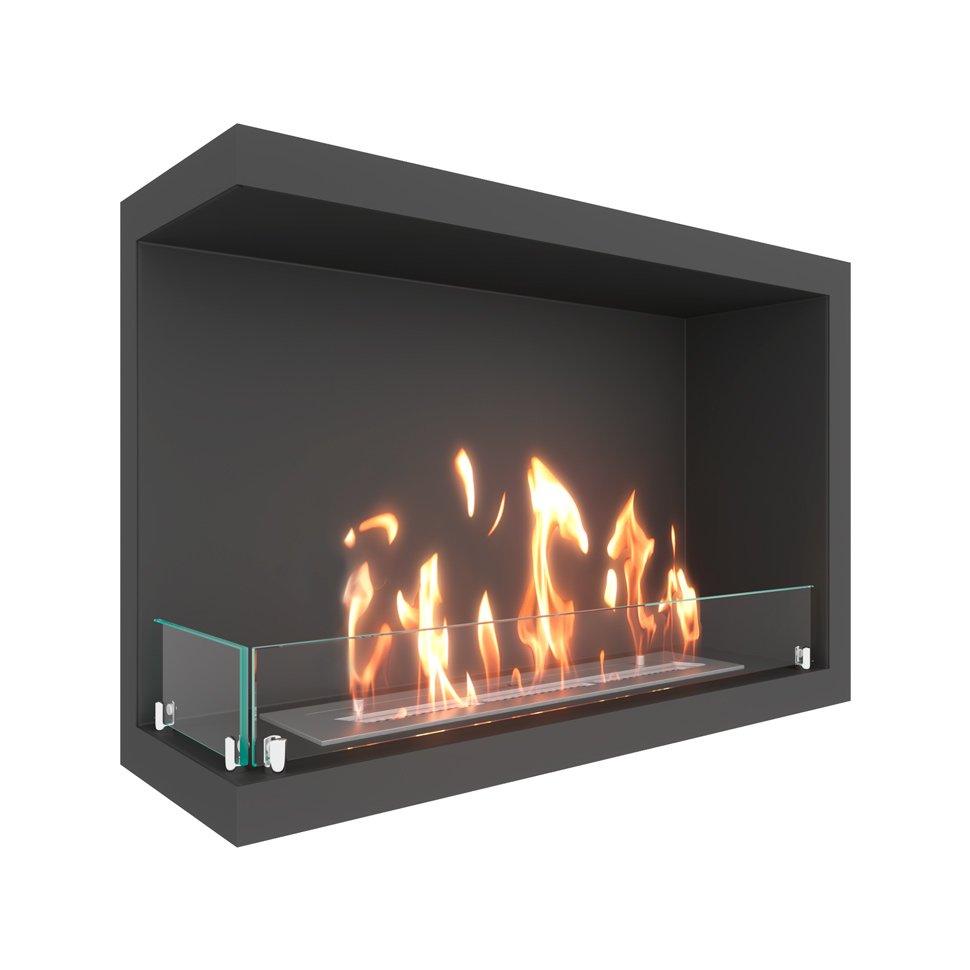 Биокамин угловой SteelHeat Leader 800 левый