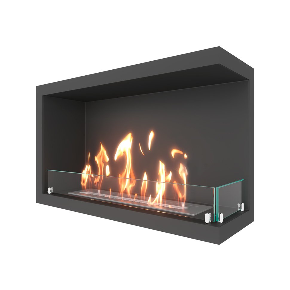 Биокамин угловой SteelHeat Leader 900 правый