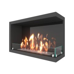 Биокамин угловой SteelHeat Leader 900 правый