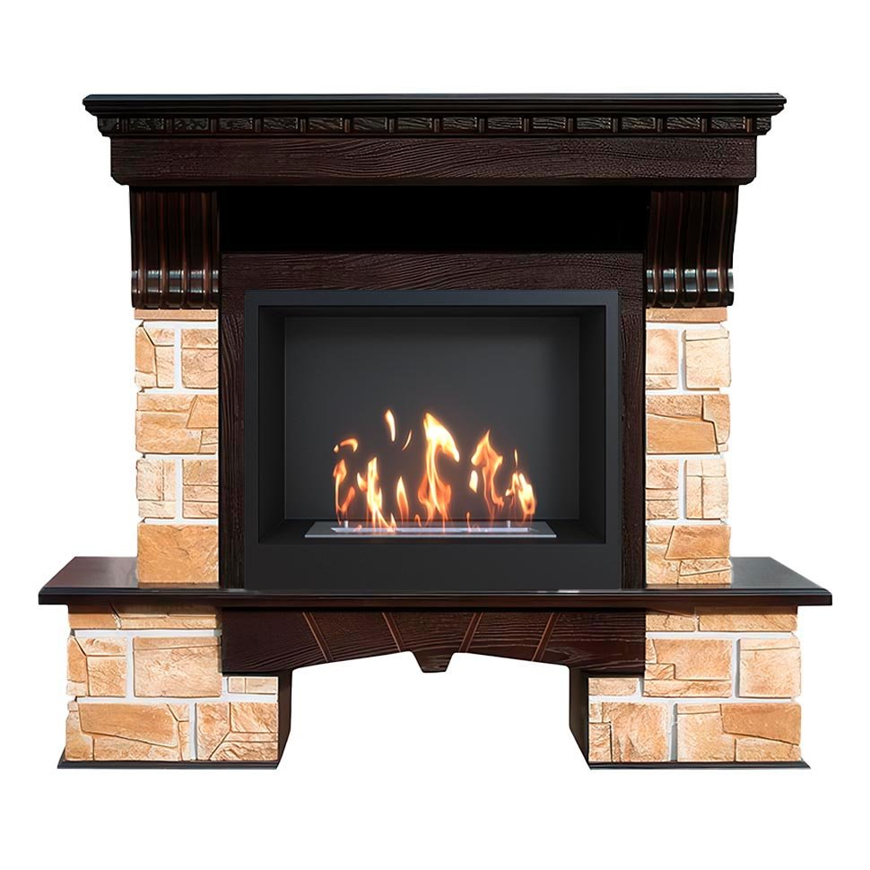 Биокамин в портале SteelHeat Grand Red Биокамин в портале SteelHeat Grand Red