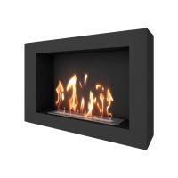 Биокамин SteelHeat WALL ONE 800 черный