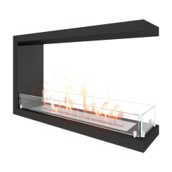 Биокамин торцевой SteelHeat Leader 800