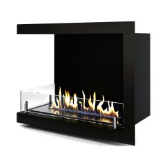 Угловой встраиваемый биокамин Firezo L'angolo Sinistro 600, стандарт