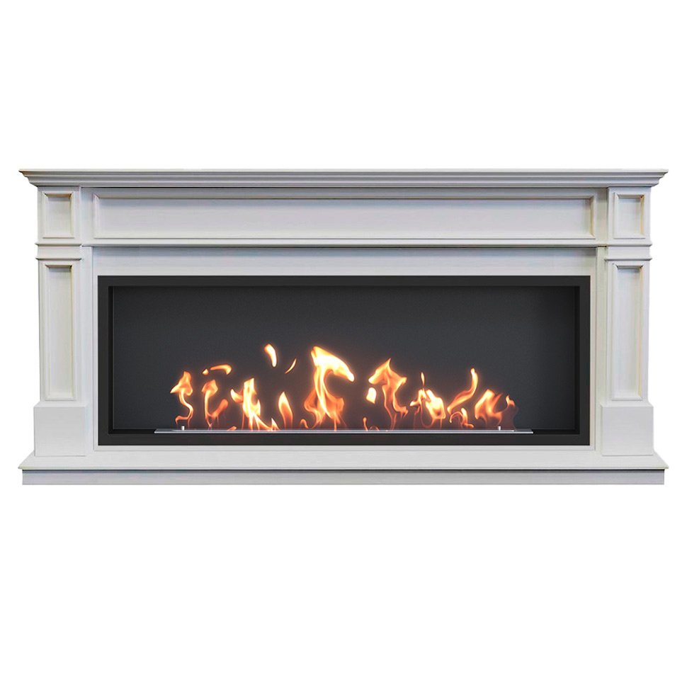 Биокамин в портале SteelHeat Bordo Long Биокамин в портале SteelHeat Bordo Long