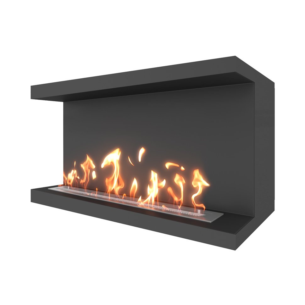 Биокамин фронтальный SteelHeat LONG 1100 Биокамин фронтальный SteelHeat LONG 1100