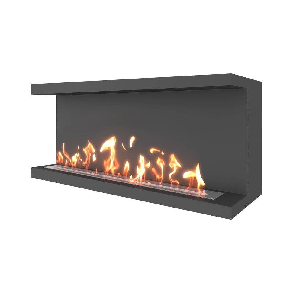 Биокамин фронтальный SteelHeat LONG 1300 Биокамин фронтальный SteelHeat LONG 1300