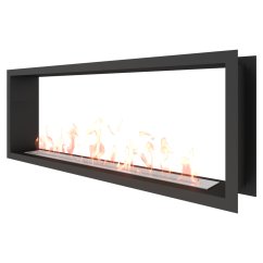 Биокамин сквозной SteelHeat Leader 1300