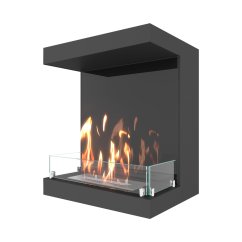 Биокамин фронтальный SteelHeat LONG 500