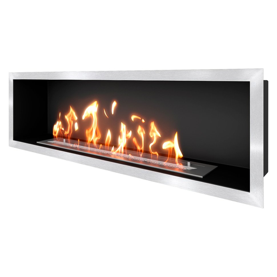 Биокамин встраиваемый SteelHeat LEADER-SH 1000 Small