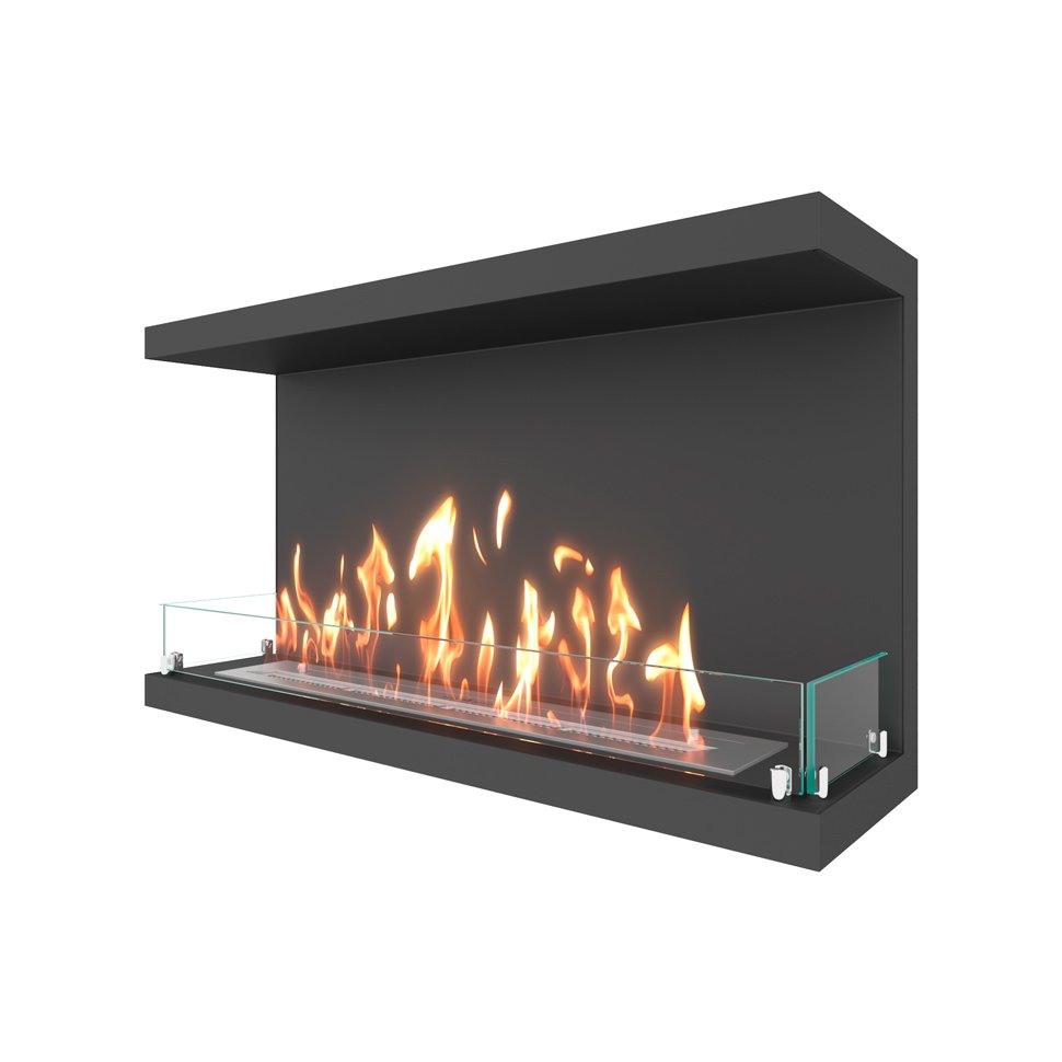 Биокамин фронтальный SteelHeat Leader 1000