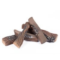 Керамические дрова для биокамина SteelHeat Большой костер (5 шт)