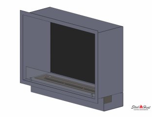 11854С Биокамин встраиваемый в портал на заказ