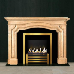 Биокамин в мраморном портале Firezo Creativita, стандарт