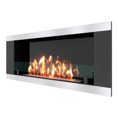 Биокамин встраиваемый SteelHeat LONG-H 900