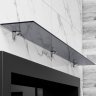 Стеклянная полка для биокамина Gray 700 фото 1