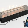 Автоматический биокамин Lux Fire Smart Flame 1000 RC INOX фото 1