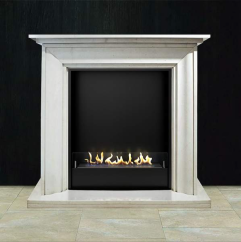 Биокамин в мраморном портале Firezo Magica, стандарт