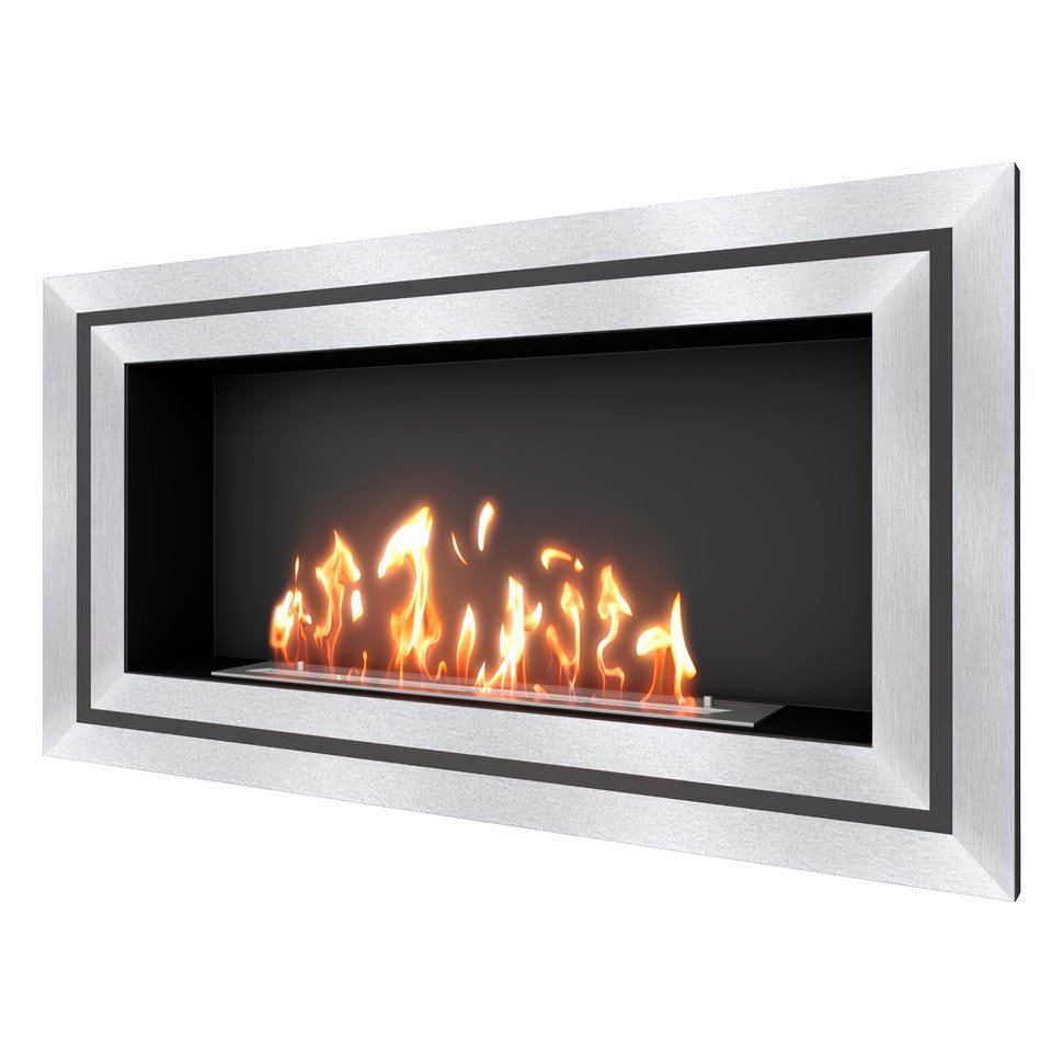 Биокамин встраиваемый SteelHeat GRAND-D 1200