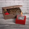 Подарочный набор SteelHeat PREMIUM BOX GLORIA красный + деревянная коробка + стартовый комплект фото 1