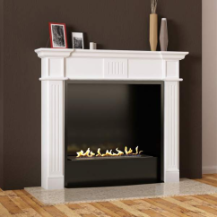 Биокамин в мраморном портале Firezo Barocco, стандарт