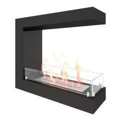 Биокамин торцевой SteelHeat ONE 600